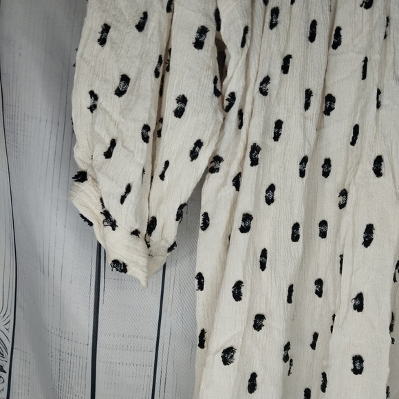 Masai Copenhagen Boho Hippe V-Neck Top/ Mini Dress Size M - Picture 6 of 16